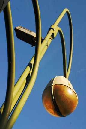 Lampadaire, Lamp post, Berlin